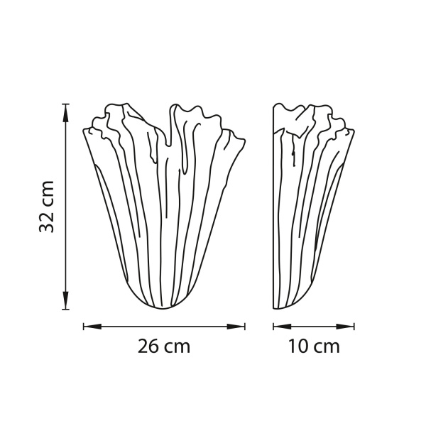 картинка Настенный светильник Murano 601610 от магазина BTSvet