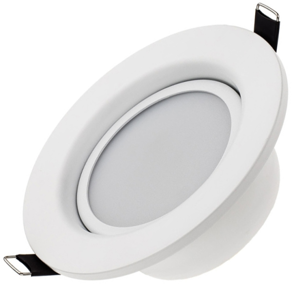 Светодиодный Светильник встраиваемый LED LTD-80WH 9W Warm White 120deg (Arlight, IP40 Металл, 3 года) 018043