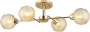 картинка Люстра потолочная на штанге Sally 1173/4P E27*40W Gold от магазина BTSvet