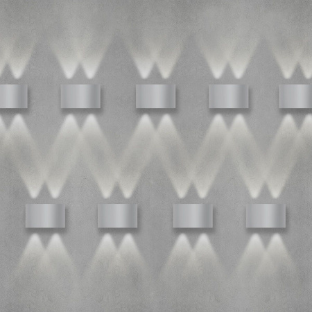 картинка Архитектурная светодиодная подсветка 1555 TECHNO LED TWINKY DOUBLE серый от магазина BTSvet