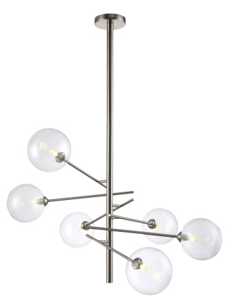 Потолочная люстра MARCOS SP6 NICKEL