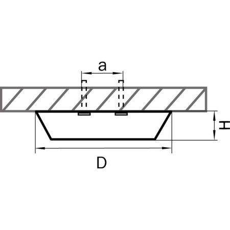 картинка Потолочный светодиодный светильник влагозащищенный URBANO 214902 от магазина BTSvet