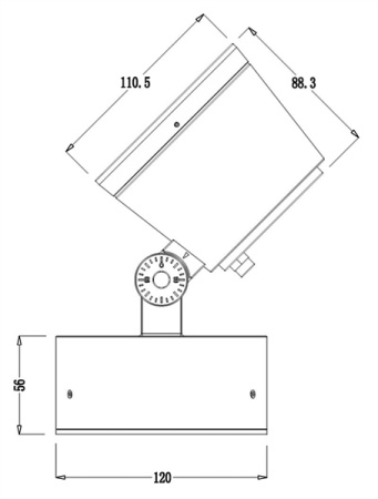 картинка Грунтовый светильник Colt 732109 от магазина BTSvet