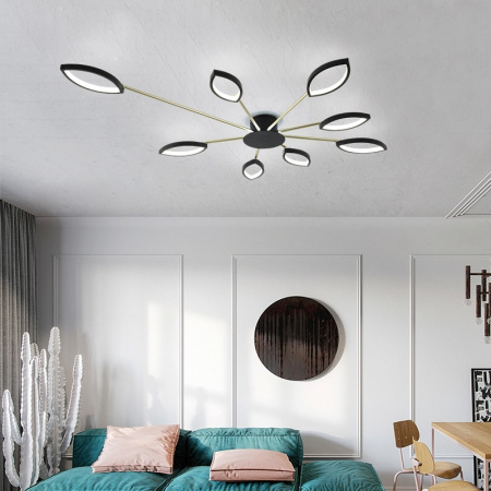 картинка Потолочная люстра светодиодная DAGGRY 8 от магазина BTSvet