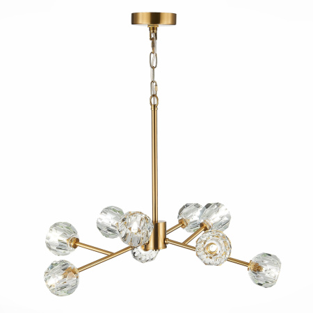 картинка Подвесная люстра хрустальная светодиодная Romano SL1166.303.09 от магазина BTSvet