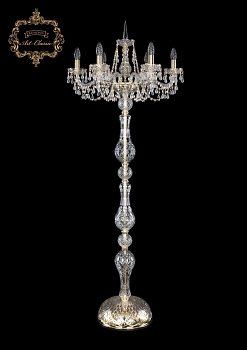 Хрустальный торшер 13.24.6.200.h-160.Gd.V0300