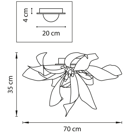 картинка Потолочная люстра Turbio 754167 от магазина BTSvet