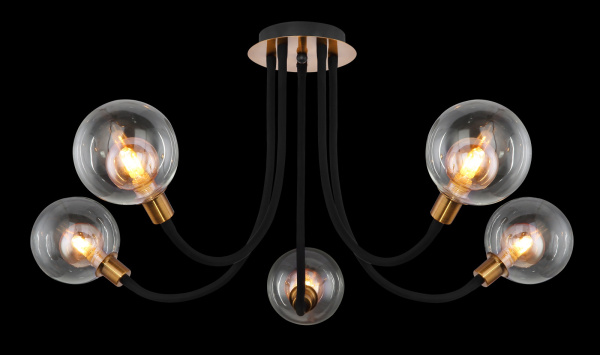 картинка Потолочная люстра светодиодная Eddy 56010-5D от магазина BTSvet