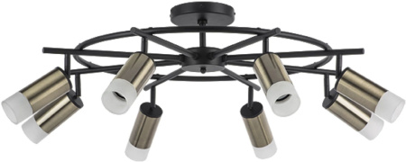 картинка Люстра потолочная на штанге Rullo LR7183181 (571718+214431-8+202431-8) от магазина BTSvet