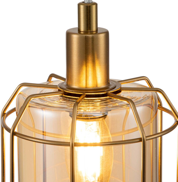 картинка Подвесной светильник Midland 10188/1S E14*40W Brass от магазина BTSvet