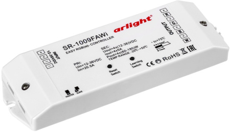 Контроллер SR-1009FA WiFi (12-36V, 240-720W) (Arlight, IP20 Пластик, 3 года) 014530