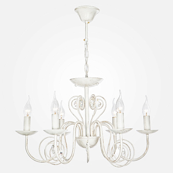 Подвесная люстра Tomas 60018/6 белый с золотом