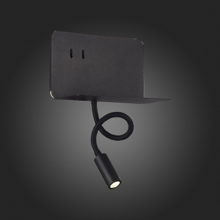 картинка Настенный светильник светодиодный с USB-поротом и выключателем Pinaggio SL1576.401.02 от магазина BTSvet