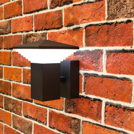 картинка Настенный фонарь светодиодный уличный Ulica CLU02W от магазина BTSvet