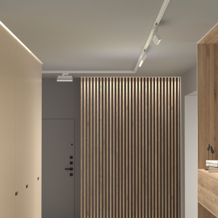 картинка Трековый светильник однофазный Garda Белый 20W 4200K 85018/01 от магазина BTSvet