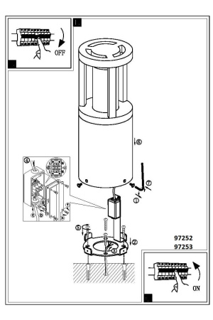 картинка Наземный светильник Gisola 97252 от магазина BTSvet