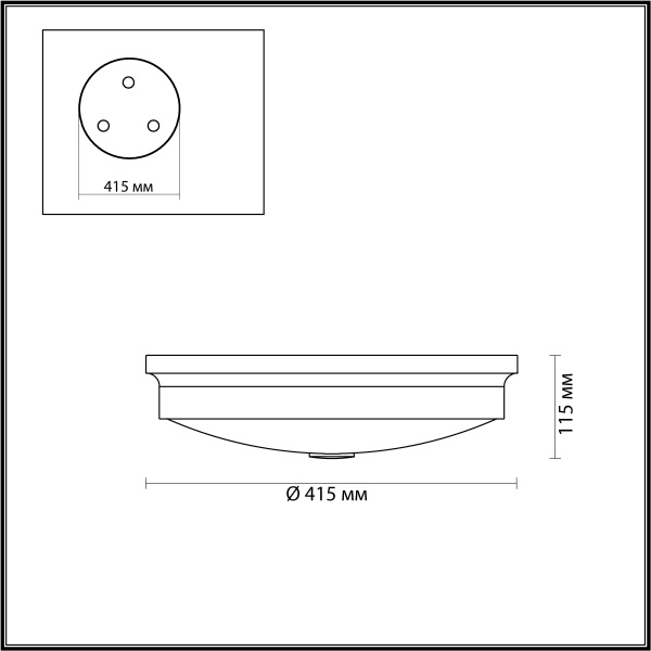 картинка Настенно-потолочный светильник Marsei 4825/4C от магазина BTSvet