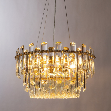 картинка Подвесная люстра хрустальная Bellatrix 3510/17 LM-11 от магазина BTSvet