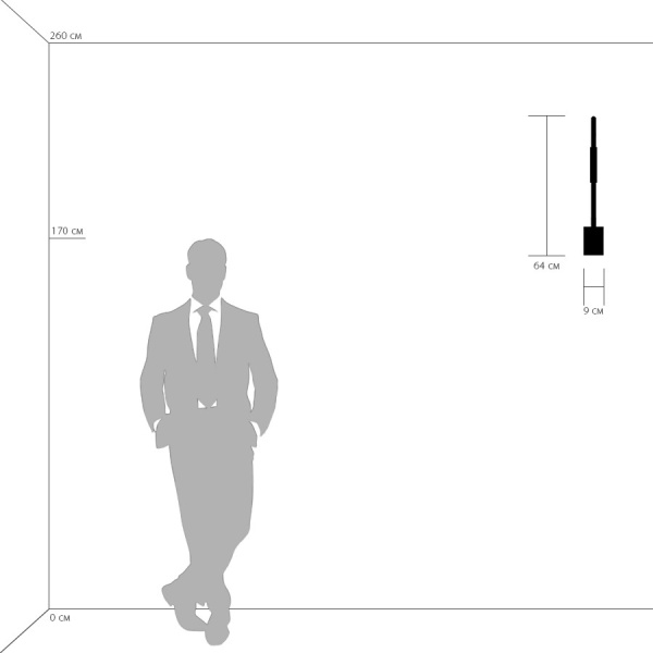 картинка Настенный светильник светодиодный SIMPLE LIGHT 808619 от магазина BTSvet
