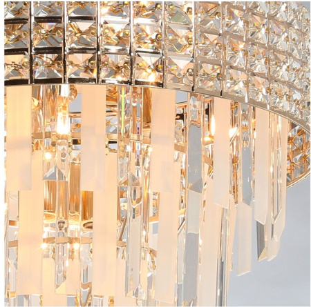 картинка Подвесная люстра хрустальная Бриз 111014008 от магазина BTSvet