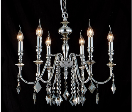 картинка Подвесная люстра MERCEDES SP6 CHROME/SMOKE от магазина BTSvet