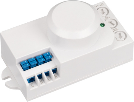 Датчик движения PRIME-MW-SURFACE-S90x41-300W (230V, 2.6A, MULTI, IP20) (Arlight, IP20 Пластик, 2 года) 031846