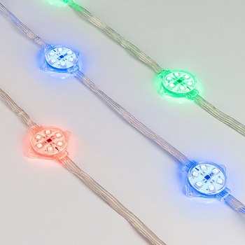 Модуль управляемый VISOR-SPI-5060-6-24V RGB 120deg (D40x12mm, 1.5W, IP68) (Arlight, Пластик, 3 года) 029379