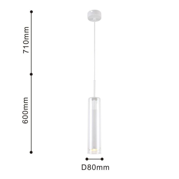 картинка Подвесной светильник Aenigma 2557-1P от магазина BTSvet