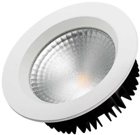 Светодиодный Светильник встраиваемый LED LTD-145WH-FROST-16W Day White 110deg (Arlight, IP44 Металл, 3 года) 021494