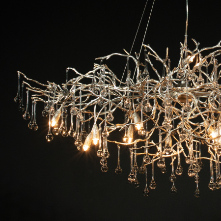 картинка Подвесная люстра светодиодная Bijout 10067/1500 SG от магазина BTSvet