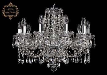 Хрустальная подвесная люстра 11.21.10.200.Cr.Sp