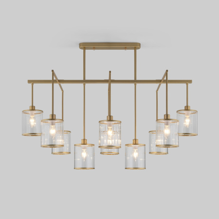 Потолочная люстра на штанге Eurosvet Inari 60144/10 золото