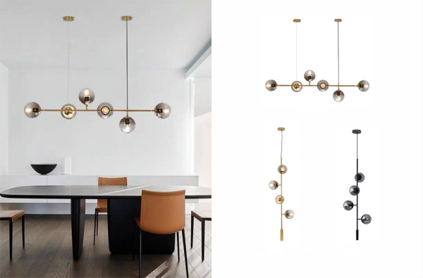 картинка Подвесной светильник Artis 8149P/4B BK-SM от магазина BTSvet