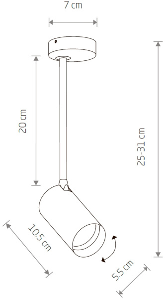 картинка Спот светодиодный Mono Long S 7727 от магазина BTSvet