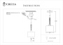 картинка Подвесной светильник Helen  FR5329-PL-01-CH от магазина BTSvet