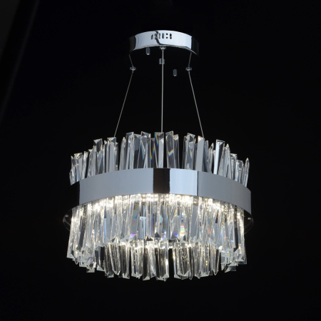 картинка Подвесная люстра светодиодная хрустальная Аделард с пультом управления 642014501 от магазина BTSvet