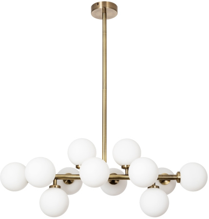 Потолочная люстра на штанге Bolla-Piccolo A3988SP-12AB