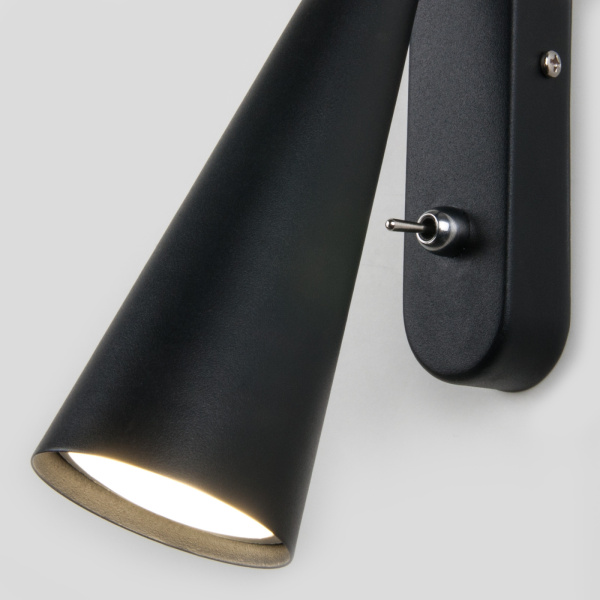 картинка Спот для чтения Horn MRL 1010 Черный от магазина BTSvet