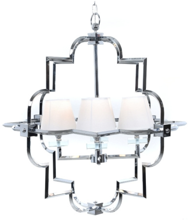картинка Подвесная люстра LDP 8020-4 CHR+WT от магазина BTSvet