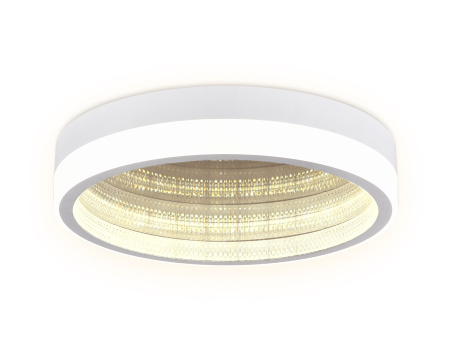 картинка Потолочный светильник светодиодный с пультом регулировкой цветовой температуры и яркости с ночным режимом ACRYLICA FA9431 от магазина BTSvet