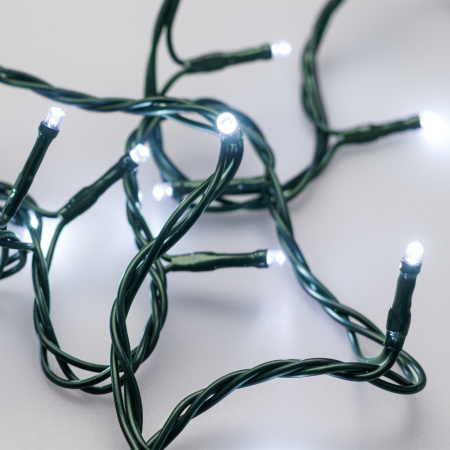 картинка Светодиодная гирлянда ARD-STRING-HOME-5000-GREEN-50LED-FLASH WHITE (230V, 3.5W) (Ardecoled, IP20) 025767 от магазина BTSvet