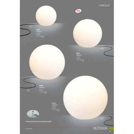 картинка Наземный светильник Cumulus 6976 от магазина BTSvet