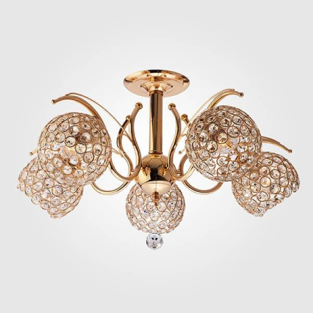 картинка Хрустальная люстра 7777/5 золото от магазина BTSvet