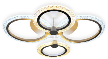 картинка Потолочная люстра светодиодная с пультом регулировкой цветовой температуры и яркости Acrylica FA4061 от магазина BTSvet