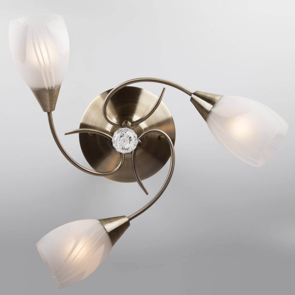 картинка Потолочная люстра Virginia 30100/3 античная бронза от магазина BTSvet