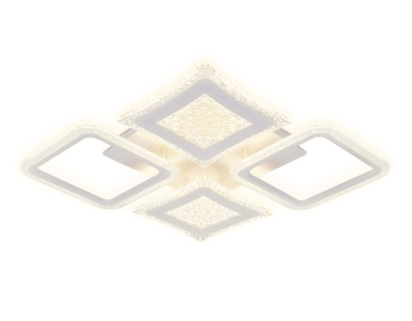 картинка Потолочная люстра светодиодная с пультом регулировкой яркости и цветовой температуры ночным режимом Acrylica Original FA430 от магазина BTSvet