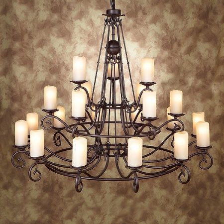 картинка Большая люстра кованая Napoli L13800.03 от магазина BTSvet