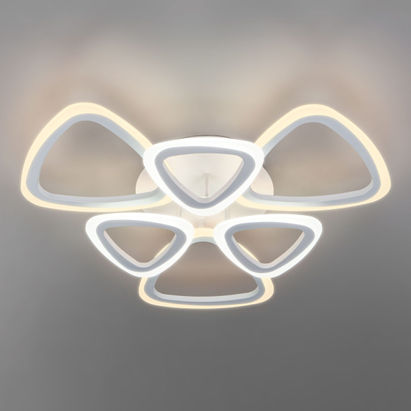 Потолочная люстра светодиодная с пультом регулировкой цветовой температуры и яркости ночной режим Areo 90216/6