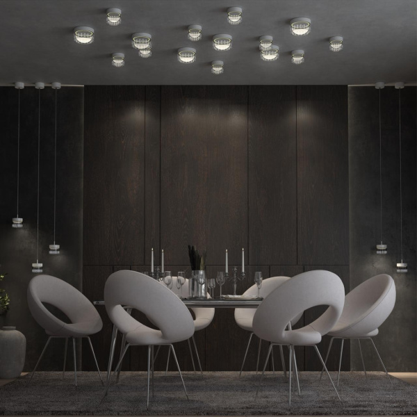 картинка Светильник накладной светодиодный белый 359001 AURA OVER от магазина BTSvet