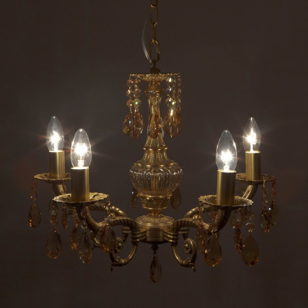 картинка Подвесная люстра Sylvia L.8110-5YB от магазина BTSvet